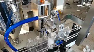 Zhtw 1P One Nozzles Auto Filling Machine With Rotary Lobe Pump