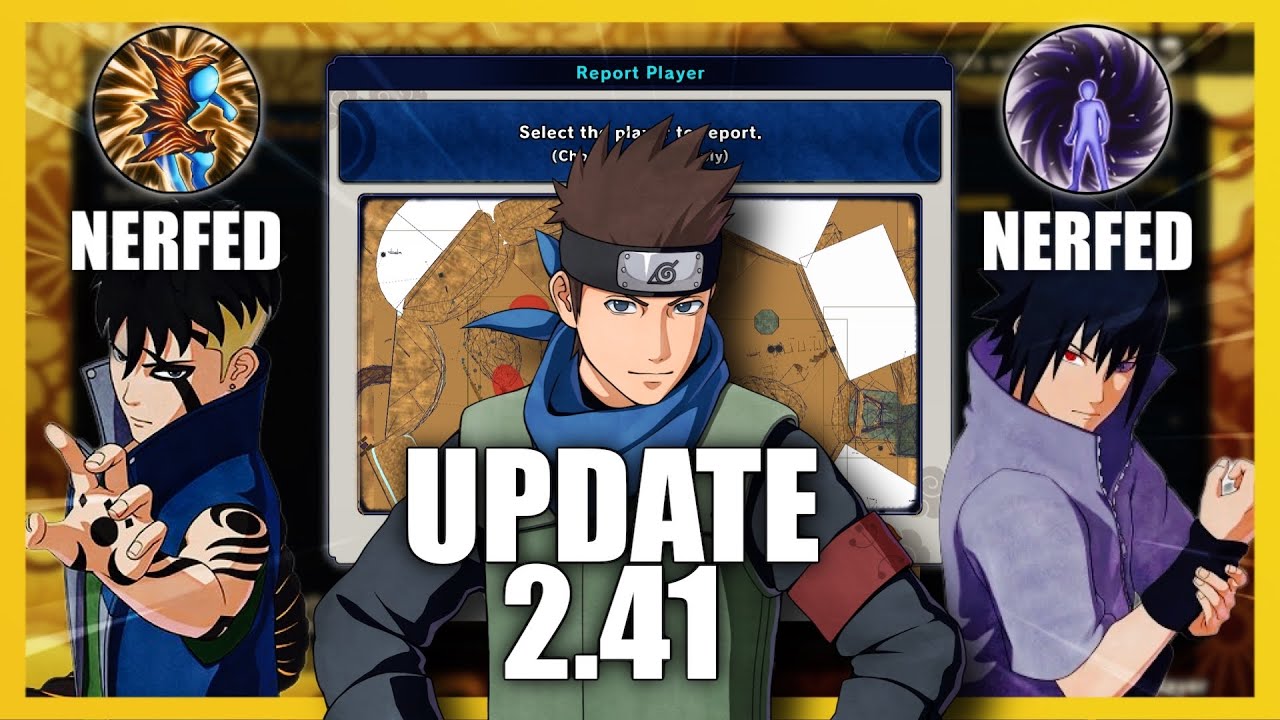 NARUTO TO BORUTO: SHINOBI STRIKER: Update Patch Version 2.41 Announcement