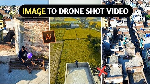 Instagram Trending Ai Drone Shot Video Editing Tutorial | How To Make Ai Drone Video #aidrone