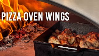 Wood Fired Chicken Wings In A Pizza Oven