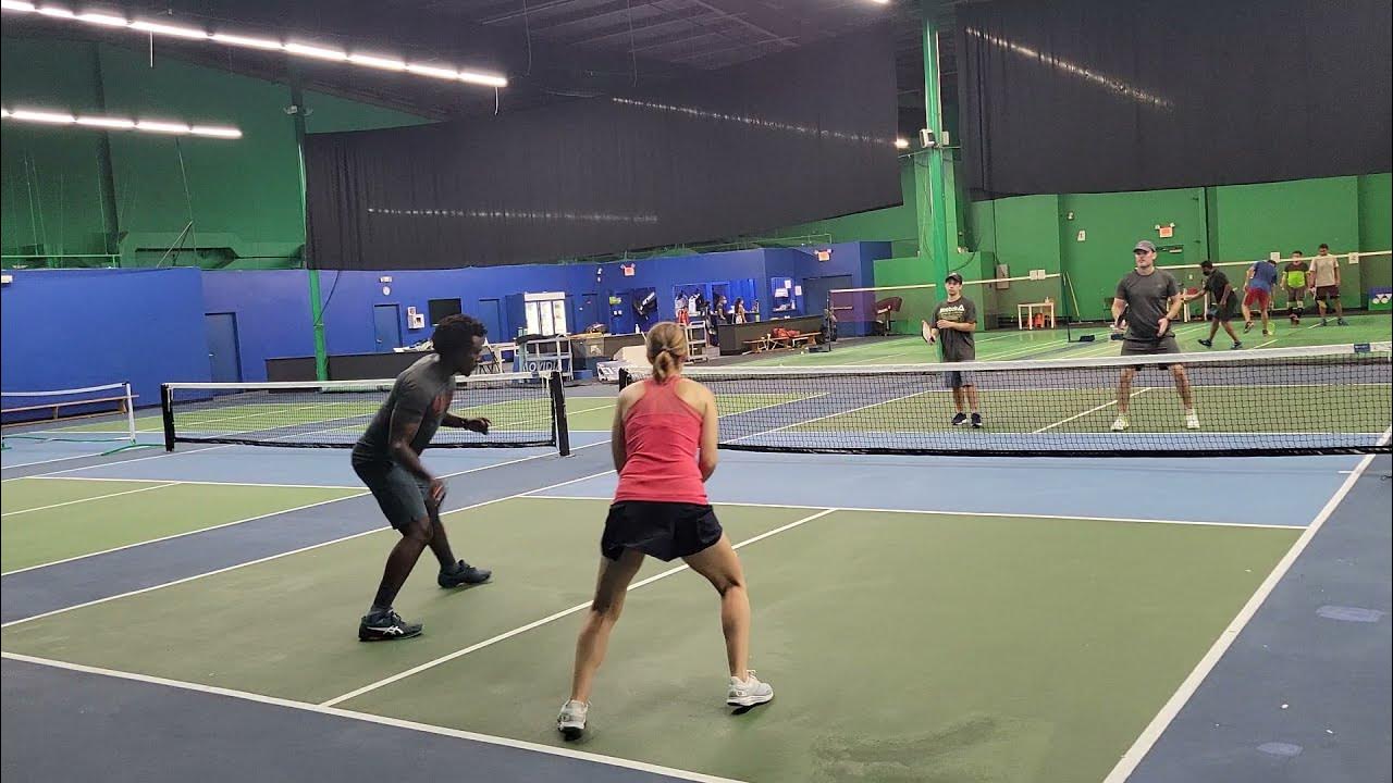 Intense 5.0 Pickleball Mixed & Doubles Game in ClearOne,FL YouTube