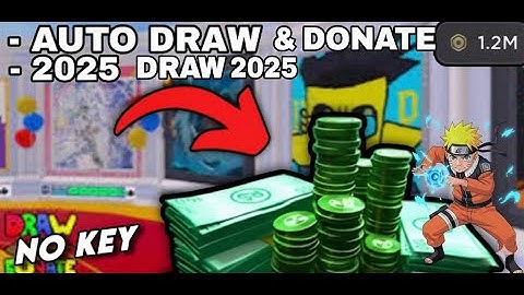 Roblox Draw & Donate 🎨 Auto Draw Script (2025) – FREE & 100% Working!