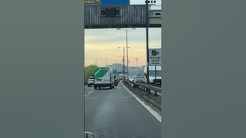 Ride with style:Traffic Jam at M4 to A4 Exit: Navigating Congestion in Urban London.