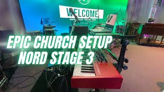 My Epic Church Keyboard Setup