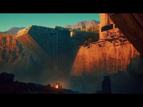 ARC Frontier | Cyberpunk Brutalism | Dark Sci-Fi Ambient & Day-Night Cycle [4K]