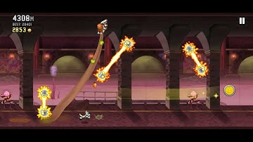 Jetpack Joyride Turbo Tidal Chase Items Rewards Gameplay