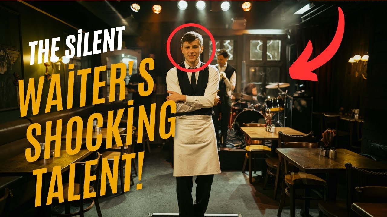 They Ignored  The Silent Waiter...Until He Took the Stage and Left Everyone Speechless