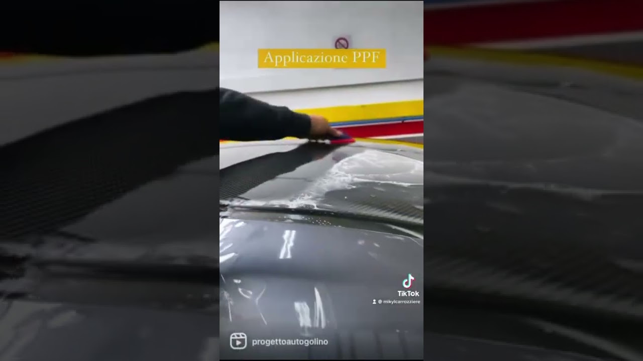 PELLICOLA PROTETTIVA PPF TRASPARENTE ANTI SASSO AUTORIGENERANTE CON IL CALORE ANTI GRAFFIO SU LEXUS