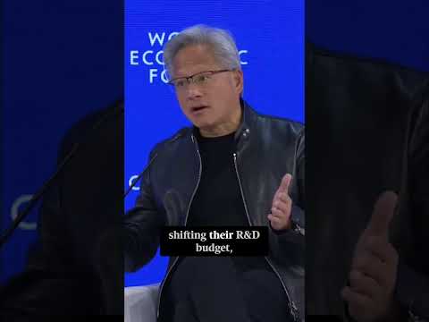 Are We In An AI Bubble? NVIDIA CEO Jensen Huang Speaks About AI R&D At Davos