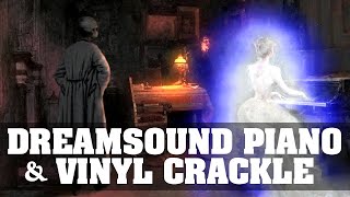 Piano music playing from another room (white noise and vinyl crackle music) classic gramophone sound screenshot 2