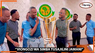 OMMY DIMPOZ ASHINDWA KUJIZUIA MBELE YA ENG. HERSI & ALLY KAMWE | VIONGOZI SIMBA | UTACHEKA VITUKO...