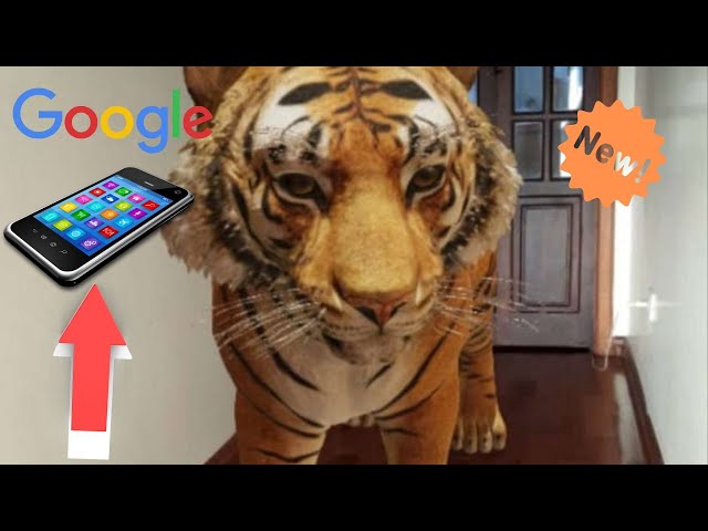 A Realidade Aumentada chegou à Google com animais em 3D - 4gnews