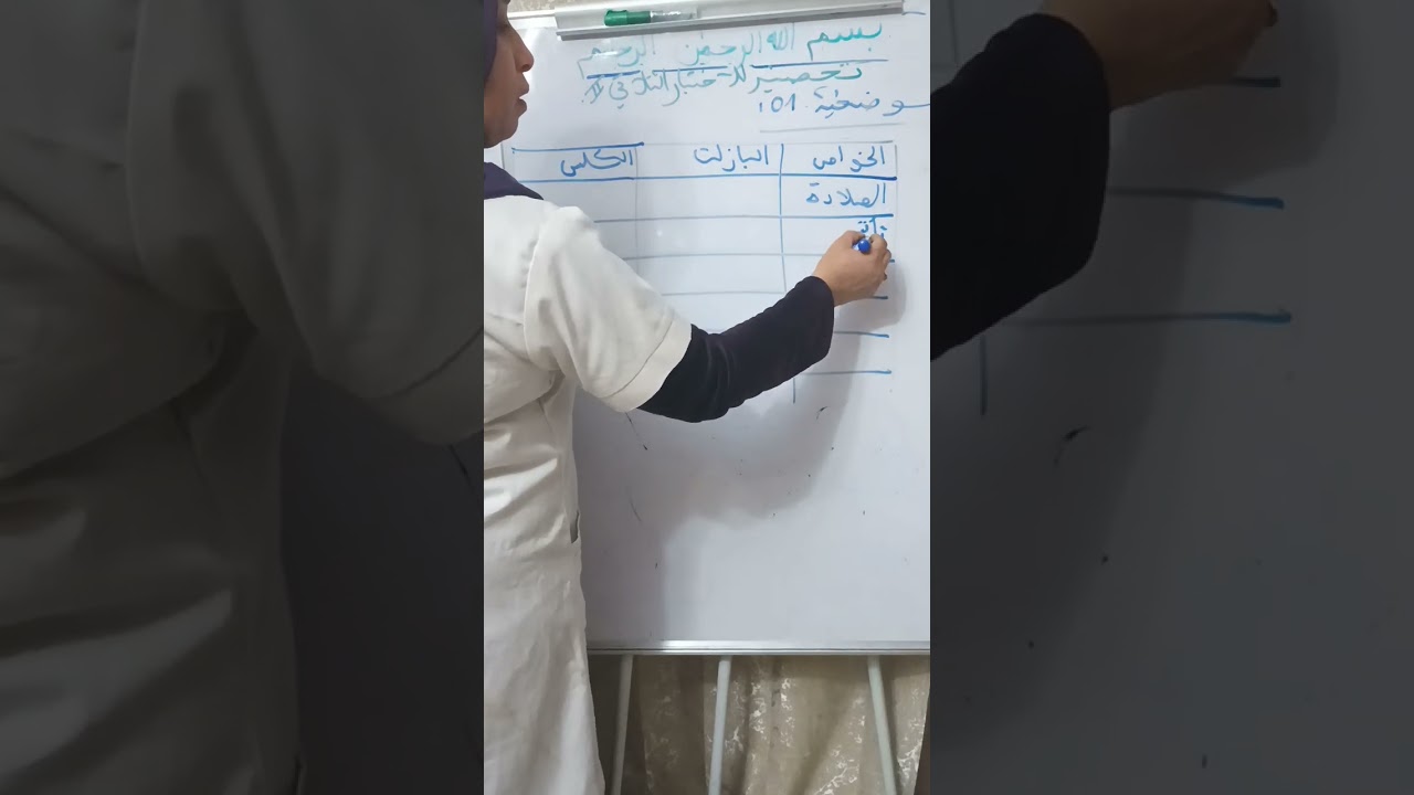وضعية حول الخواص الفيزيوكيميائية للصخور لسنوات الثالثة متوسط الفصل الثاني