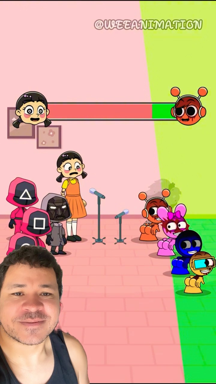 QUEM VENCE ESSA BATALHA? (SQUID GAME x SPRUNKI) #mayumigames #sprunki #shortsvideo #youtubeshorts