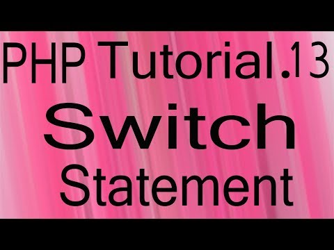Php Bangla Tutorial Part 13| Switch Statement