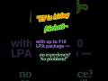 EY Hiring Freshers | Up to ₹10 LPA | Associate Analyst Job 2024 #skilllayer #shorts skill layer