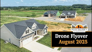 Mayberry Community Drone Flyover Progress Update Aug 2025