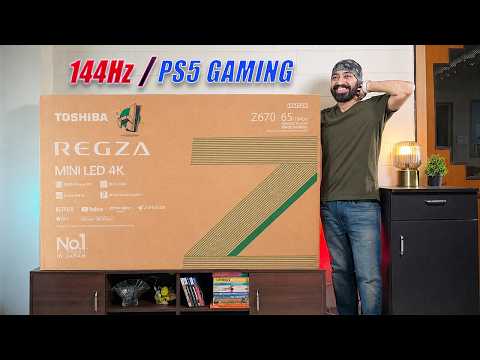 144Hz Gaming Beast - Toshiba Mini LED TV 2026 (Z670SP) Review