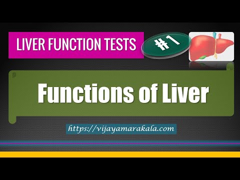 Functions боюнча жана боор: боор милдети тесттер [LFTs ]: бөлүк 1