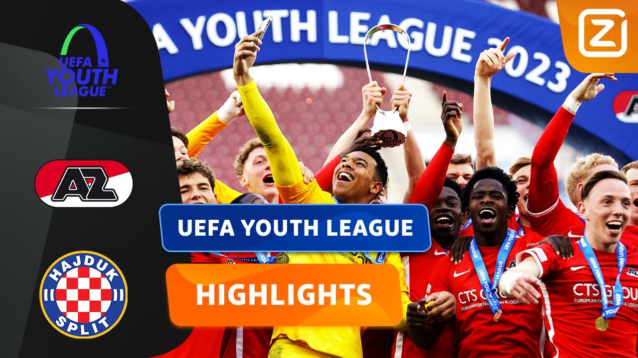 UEFA Youth League final highlights, report: AZ Alkmaar 5-0 Hajduk Split, UEFA Youth League