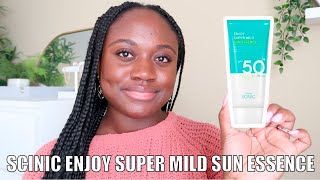 SCINIC ENJOY SUPER MILD SUN ESSENCE SPF 50+ by benenon 11,405 views 1 year ago 8 minutes, 19 seconds