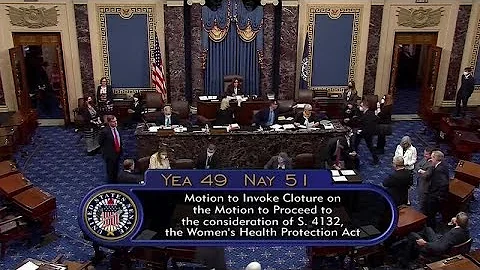 Senate vote on abortion bill fails