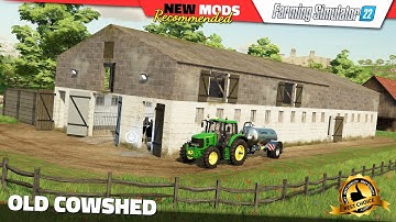 FS22 | Old Cowshed - Farming Simulator 22 New Mods Review (2K 60Hz)