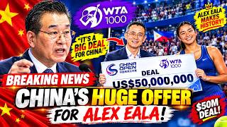🚨 BOMBSHELL! China Open Makes a SHOCKING Move Involving Alex Eala — Fans Can’t Believe It! 😱🎾