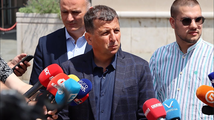 Obraćanje Vukanovića i incident ispred zgrade Delegacija EU