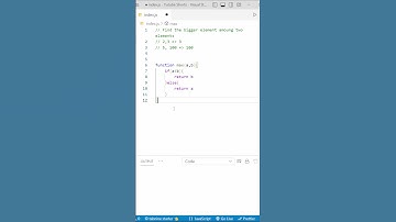 Finding the Biggest Element in JavaScript Arrays: Quick Tips! 🔍 | #shorts #dsa #javascript #tamil