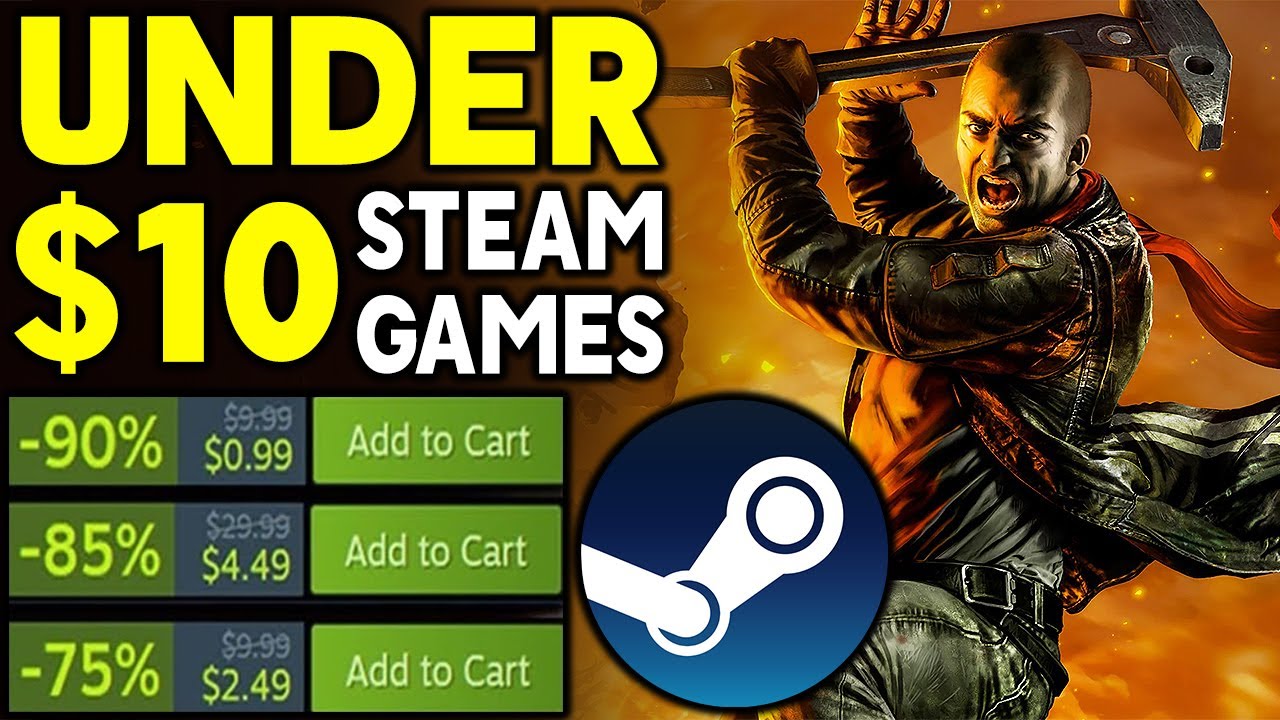 AWESOME STEAM PC GAME DEALS UNDER $10 - SUPER CHEAP GREAT STEAM PC ...
