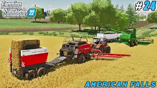 Barley Harvest Finale: Selling Grain and Straw Processing Goods | American Falls Farm | FS 22 | #24