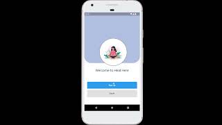 My graduation project (Mobile Apps - Heal Here) screenshot 1
