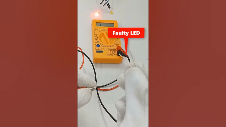LED Testing With Multimeter || LED Checking