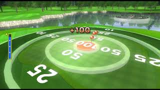 [Wii Sports] Golf Target Practice | Blue vs. Blake