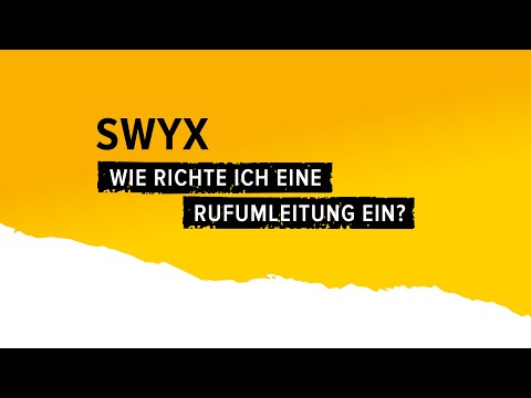 HOW2 | SWYX - Wie richte ich eine Rufumleitung ein?
