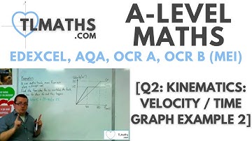 A-Level Maths: Q2-06 [Kinematics: Velocity / Time Graph Example 2]