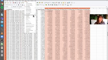 m07: "Excel assignment (binning part 1)" walkthrough.UU course Intro to bioinf; metagenomics