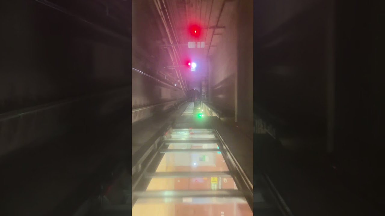 Riding downtown line