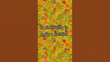 What is Analysis Paralysis