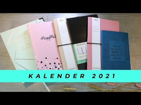 Kalender 2021 | Taschenkalender Review | gabelschereblog