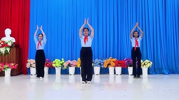 HƯỚNG DẪN BÀI ĐỒNG DIỄN EM LÀ MẦM NON CỦA ĐẢNG