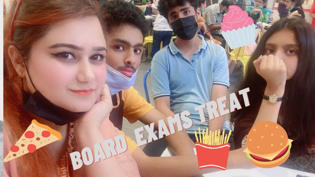 We got treat before Exams 🍔| food|Shezii Shez #emporium #vlog #treat #