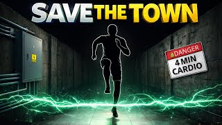 Immersive Interactive Warm-Up | SAVE THE CITY – Power Shutdown Mission | Run & Jump Cardio Information