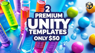 2 Premium Unity Templates Only $50 | Unity Puzzle Game Source Codes | Unity Source Codes