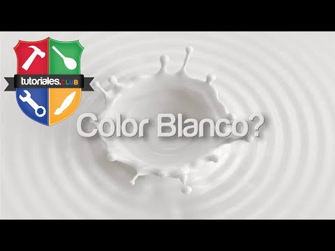 Vídeo: Com Obtenir El Color De La Pintura Blanca
