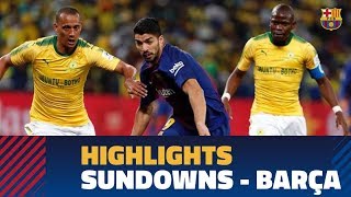 MAMELODI SUNDOWNS 1-3 BARÇA | Highlights