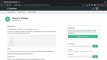 JavaScript Code Challenge - Pascal