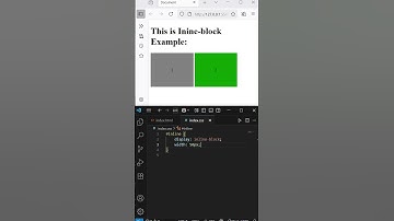 Display Inline-Block  #coding #frontendcourse #webdesign #html #coding #codeflow #simplecode