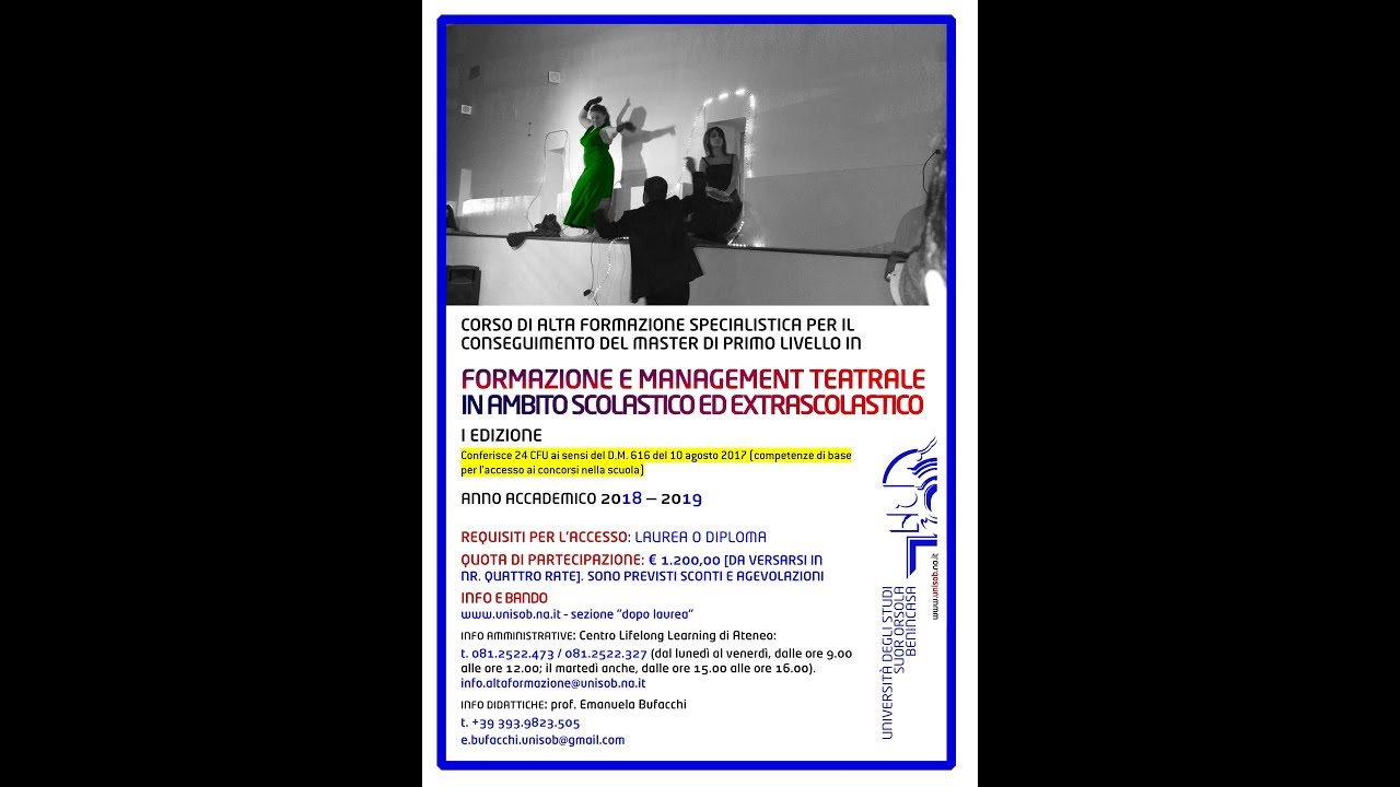 formazione inter I NUOVI MANAGER E FORMATORI DEL TEATRO AL SUOR ORSOLA